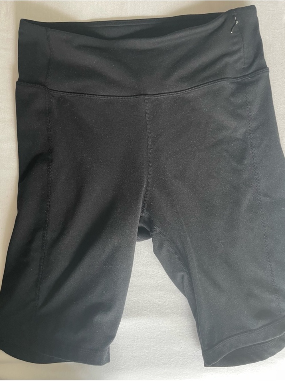 Mono B Black High-Rise Bike Shorts
